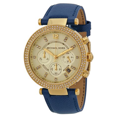 michael kors mk2280 ladies parker watch|Michael Kors Parker Chronograph Gold.